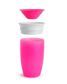 Munchkin Mucize 360° Alıştırma Bardağı 12 Ay+ 296 Ml Pembe