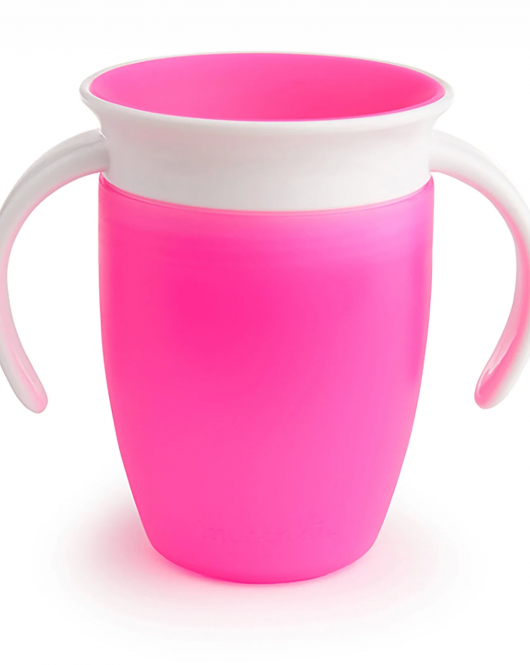 Munchkin Mucize 360° Alıştırma Bardağı 6 Ay+ 207 Ml Pembe