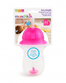 Munchkin Tıklama Kilitli Uçlu Alıştırma Bardağı 12 Ay+ 296 Ml Pembe