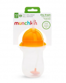 Munchkin Tıklama Kilitli Uçlu Alıştırma Bardağı 12 Ay+ 296 Ml Turuncu