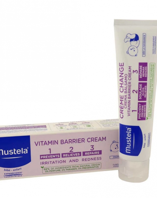 Mustela Baby Vitamin Barrier 1.2.3.Cream Pişik Önleyici Krem 100 ml