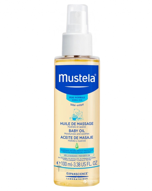 Mustela Massage Oil Bebek Masaj Yağı 100 ml