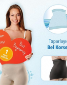 Mycey Doğum Sonrası Toparlayıcı Bel Korsesi Siyah