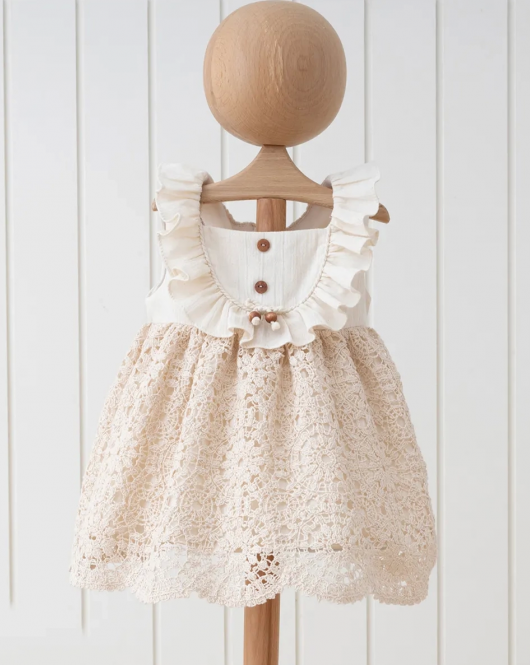 Mymio 3944 Elbise Bej