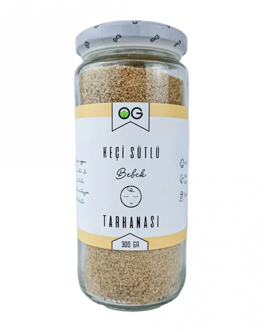 Og Natural Keçi Sütlü Bebek Tarhanası 300 Gr