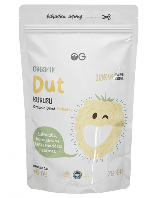 Og Natural Organik Dut Kurusu 70 Gr