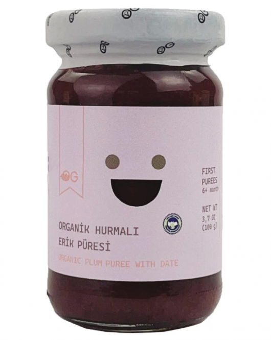 Og Natural Organik Hurmalı Erik Püresi 105 Gr
