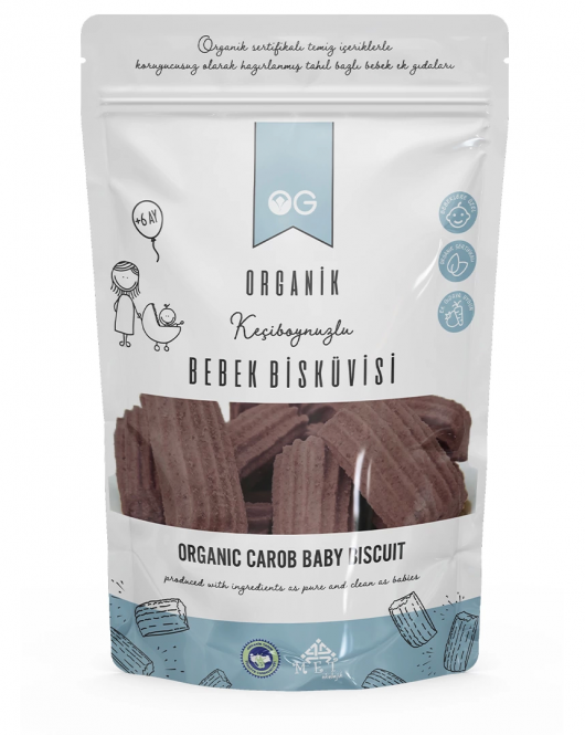 Og Natural Organik Keçiboynuzlu Bebek Bisküvisi 150 Gr