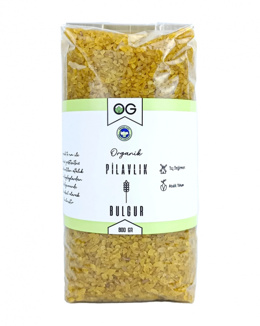 Og Natural Organik Pilavlık Bulgur 800 Gr