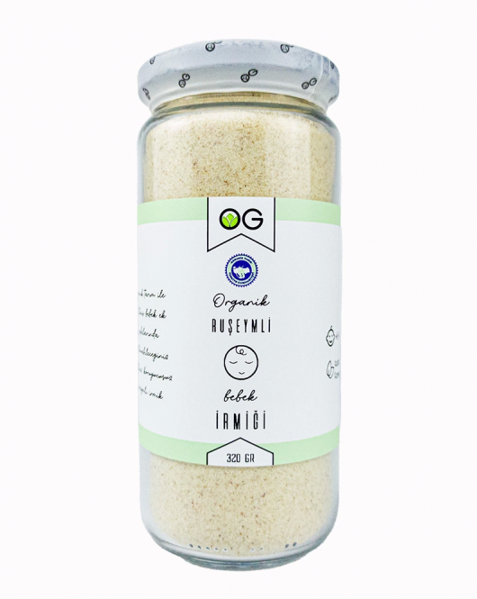 Og Natural Organik Ruşeymli Bebek İrmiği 320 Gr