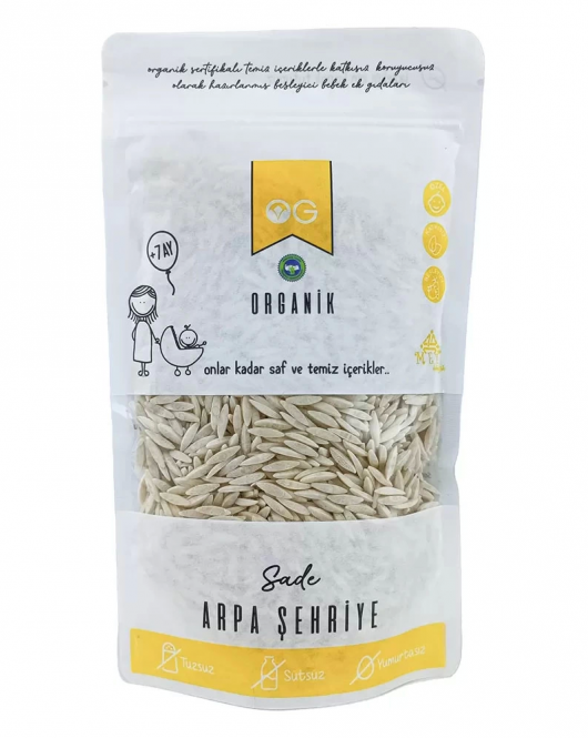 Og Natural Organik Sade Arpa Şehriye 250 Gr
