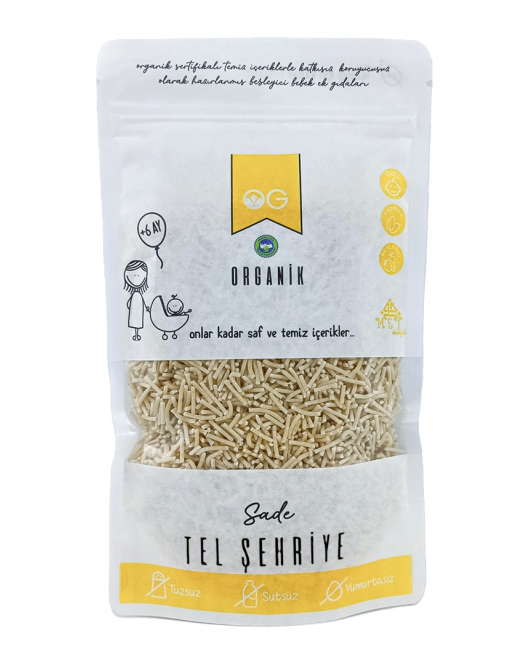 Og Natural Organik Sade Tel Şehriye 180 Gr