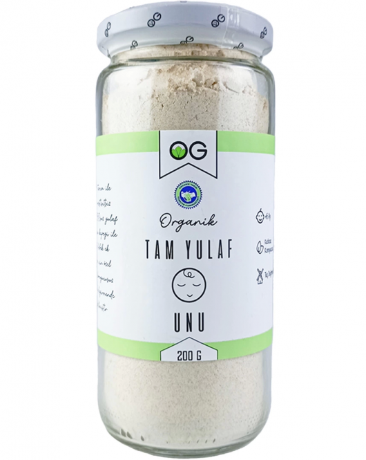 Og Natural Organik Tam Yulaf Unu 200 Gr