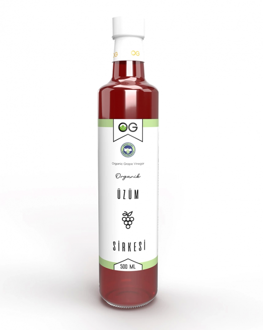 Og Natural Organik Üzüm Sirkesi 500 Ml