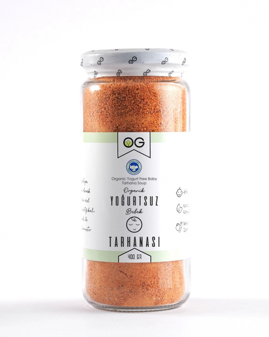 Og Natural Organik Yoğurtsuz Bebek Tarhanası 400 Gr