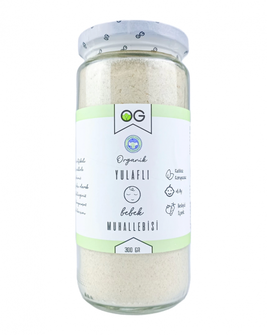 Og Natural Organik Yulaflı Bebek Muhallebisi Karışımı 300 Gr