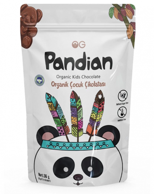 Og Natural Pandian Organik Çocuk Çikolatası 36 Gr