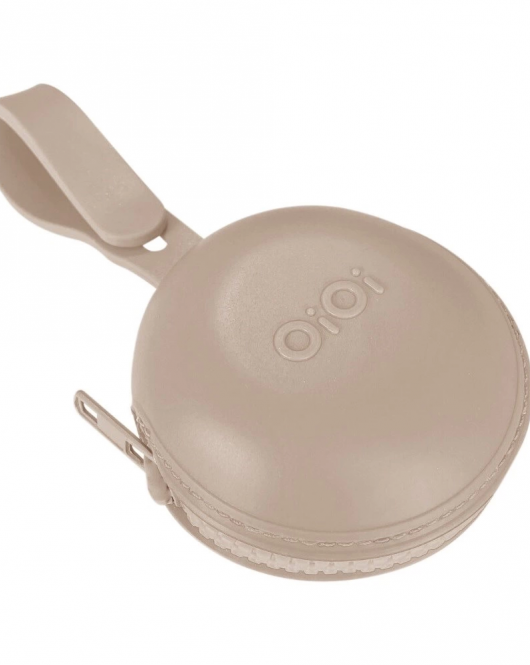 OiOi Pod Silikon Emzik Kutusu Bubble Beige