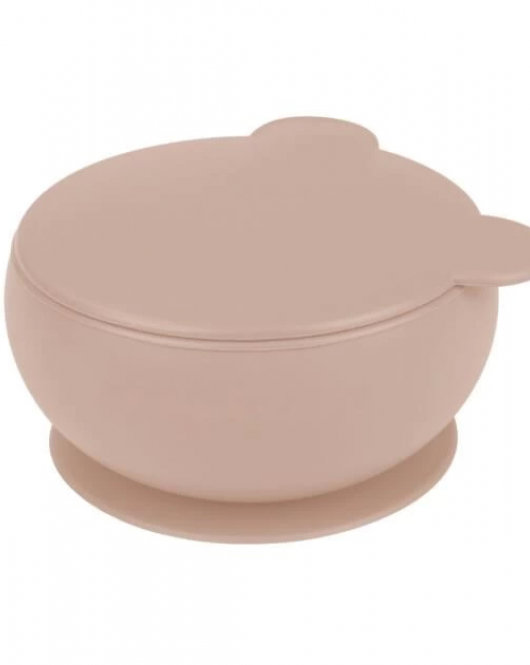 OiOi Silikon Kapaklı Kase Bubble Beige
