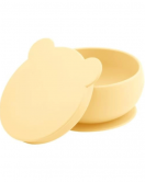 OiOi Silikon Kapaklı Kase Mellow Yellow