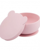 Oioi Silikon Kapaklı Kase Pinky Pink