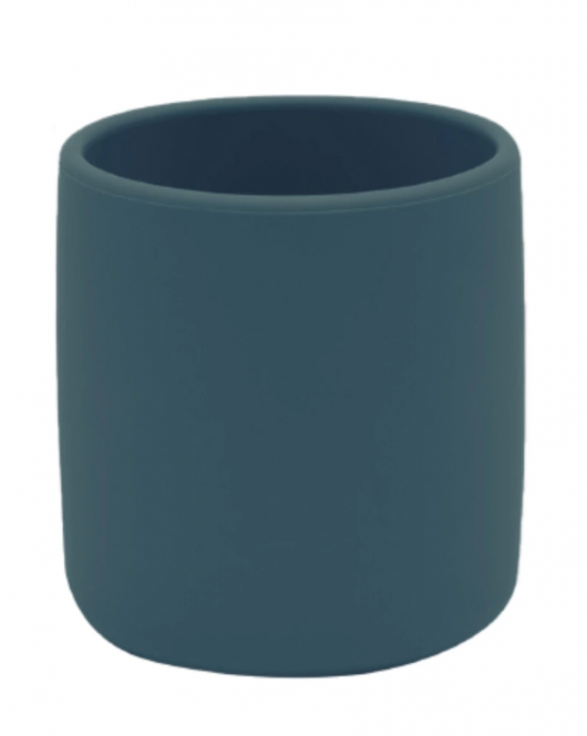 OiOi Silikon Mini Bardak Deep Blue
