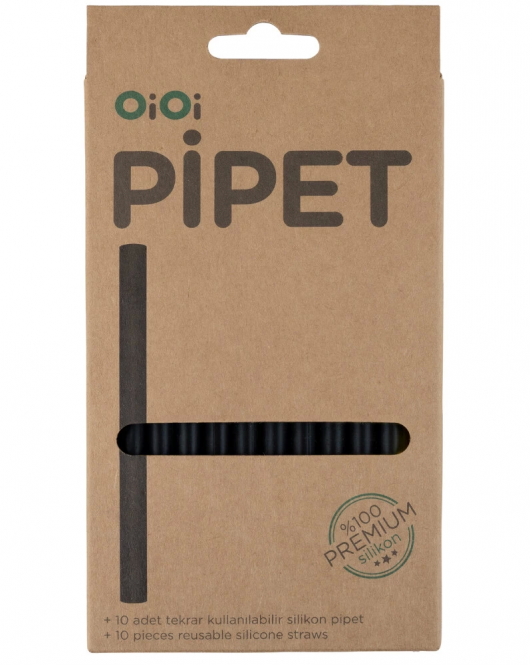 OiOi Silikon Pipet 10lu Bitter Black