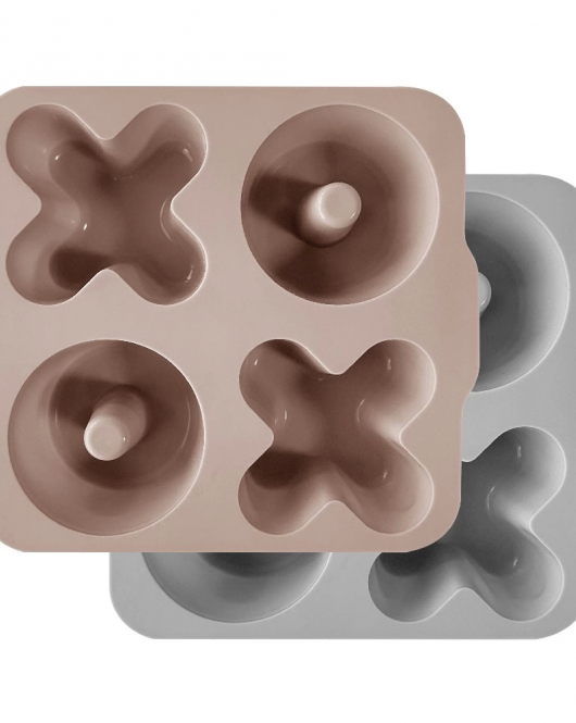 Oioi Xoxo Silikon Kek Kalıbı Bubble Beige / Powder Grey