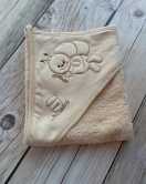 Organik Bebek Havlusu 80x80 Cm Kese Hediyeli
