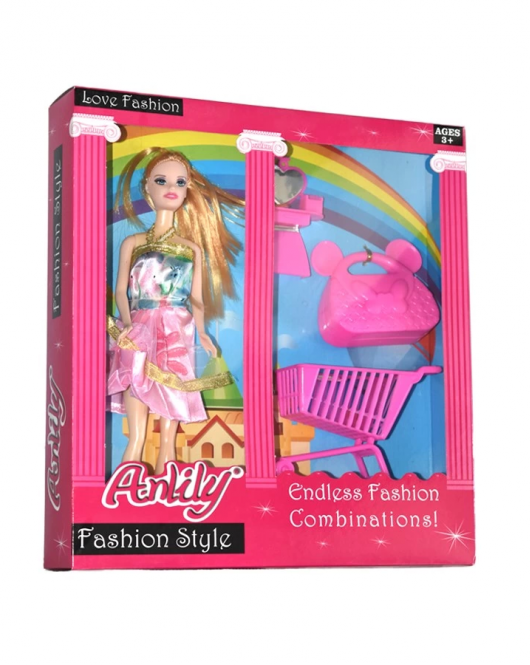 Oydaş Anlily Market Arabalı Bebek 2265