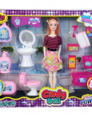 Oydaş Cindy Doll Lavabo & Temizlik Set Bebek 2452