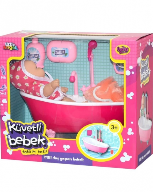 Oydaş Pilli Küvette Duş Yapan Bebek 2605