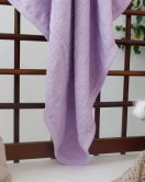 Penguen Nakışlı Unisex Şapka Ve Keseli Bebek Banyo Havlusu