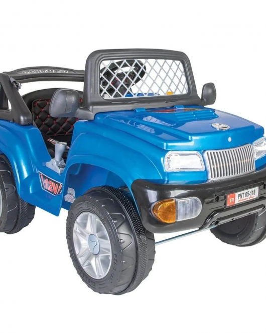 Pilsan Panther Uzaktan Kumandalı Akülü Araba 12 Volt 05-118 Mavi