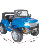 Pilsan Panther Uzaktan Kumandalı Akülü Araba 12 Volt 05-118 Mavi