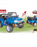 Pilsan Panther Uzaktan Kumandalı Akülü Araba 12 Volt 05-118 Mavi
