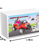 Pilsan Ranger Uzaktan Kumandalı Akülü Araba 12 Volt 05-107 Kırmızı