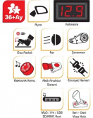 Pilsan Ranger Uzaktan Kumandalı Akülü Araba 12 Volt 05-107 Kırmızı
