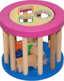 PlayWood Ahşap Eğitici Silindir Bultak 374