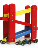 PlayWood Ahşap Otopark 5 Araba İlaveli 382