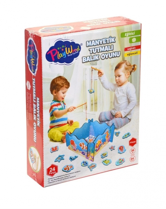 Playwood Manyetik Tutmalı Balık Oyunu 381