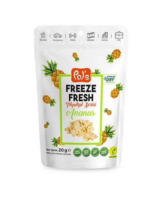 Pol’s Freeze Fresh Ananas 20 G