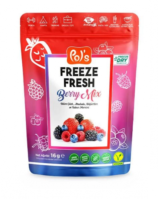 Pol’s Freeze Fresh Berry Mix 16 Gr