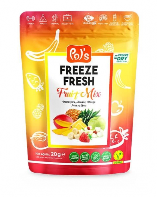 Pol’s Freeze Fresh Fruit Mix 20 Gr