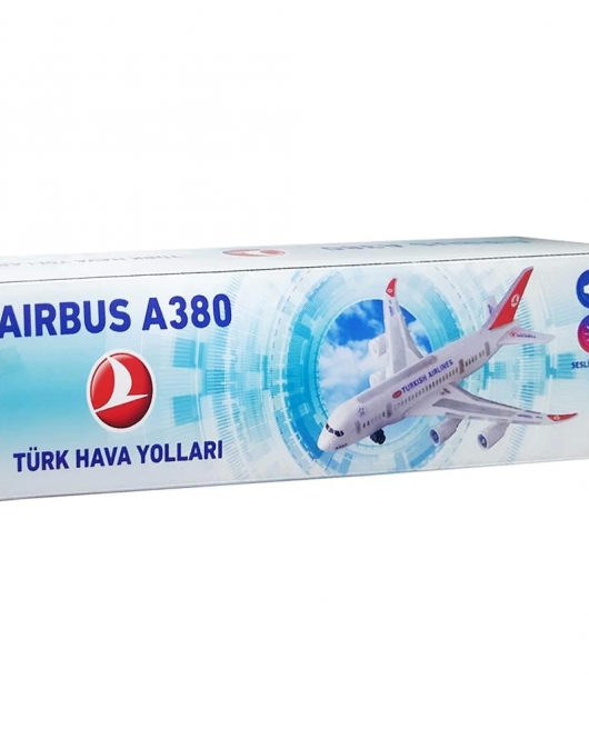 Prestij Airbus A380 Türk Hava Yolları Işıklı Müzikli