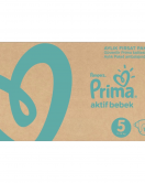 Prima Bebek Bezi Aktif Bebek 5 Beden Aylık Fırsat Paketi 116 Adet