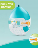 Prima Bebek Bezi Aktif Bebek Fırsat Paket 6 Beden 40 Adet