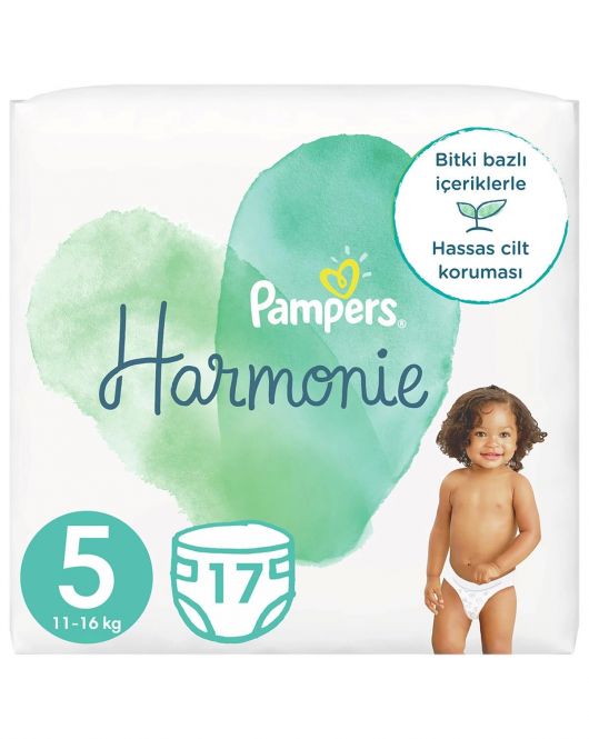 Prima Harmonie Bebek Bezi 5 Beden 17 Adet
