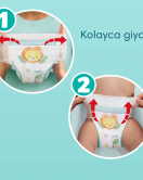 Prima Külot Bebek Bezi Aylık Fırsat Paketi 4 Beden 108 Adet