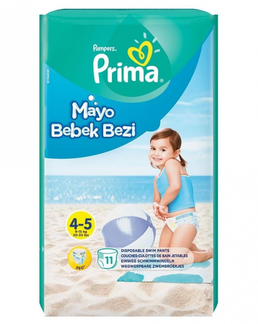 Prima Mayo Bebek Bezi 4-5 Beden 11 Adet
